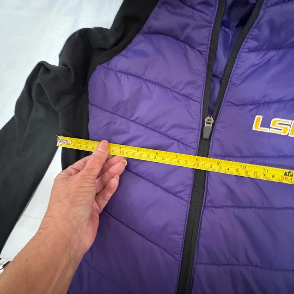 LSU Tigers purple and black full-zip jacket - Picture 10 of 10